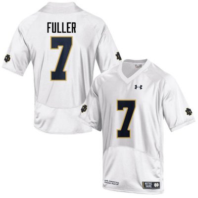 Notre Dame Fighting Irish Men's Will Fuller #7 White Under Armour Authentic Stitched College NCAA Football Jersey XAD6099PH